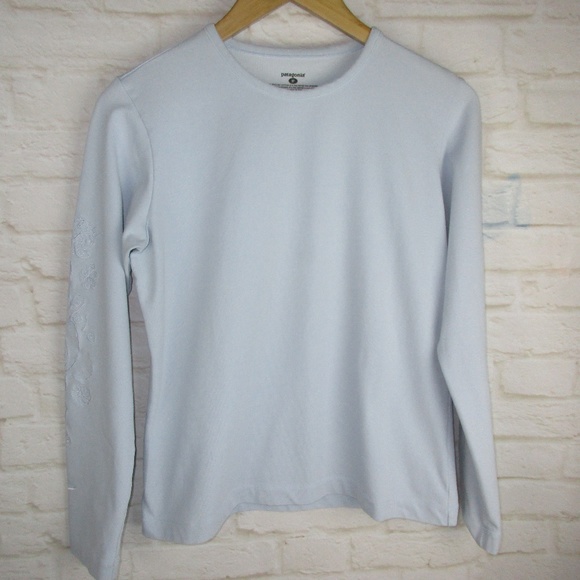 Patagonia Tops - Patagonia Baby Blue Long Sleeve Thermal